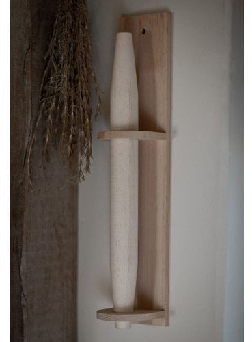 Beech Rolling Pin and Holder