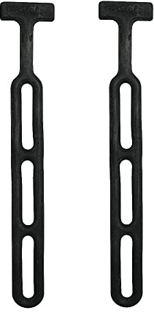 2X Gummistroppen Gummiband für Pkw Anhänger Planen Anhängerplane - schwarz 260mm