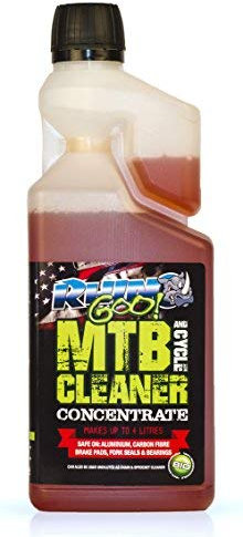 Rhino Goo! MTB Concentrate Heavy Duty Transmission Cleaner - Dual Purpose Chain Degreaser & Bike Cleaner for all Mountain Bikes & Road Cycles