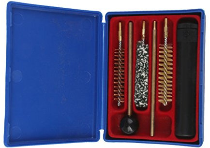 Desconoscido - Kit di Pulizia Armi Cal 9, per Adulti, Azzurro