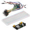 AZDelivery Breadboard Kit compatible with MB-102-830 Tie Point Solderless Plug-in Prototype PCB Board, Power Supply Module 3.3V 5V 700mA Adapter, 65 PCS Jumper Wire Set compatible with Arduino!