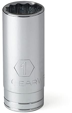 GEARWRENCH 1/2 Drive Deep SAE Socket 1, 12 Point - 80795