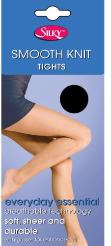 Silky Womens/Ladies Smooth Knit Tights (1 Pairs)