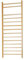Sport-Thieme Sprossenwand 230x100 cm | Einzelfeld | Robustes Holz | Ovale Griff-Sicherheit | 14 Sprossen | Esche | Natur-Holz | Montagematerial enthalten