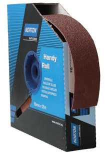 Norton 63642531829 Norton R222 handyroll 50 mmx25mgrit 40