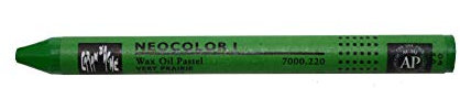 CREATIVE ART MATERIALS Classic Neocolor I, Grass Green (7000.22)