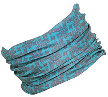 Hilltop Multifunktionstuch, Kopftuch, Motorrad-Halstuch, Bandana/TOP Farben, Farbe/Design:Türkis