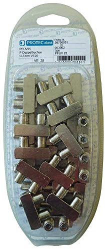 PROTEC.CLASS F-Doppelbuchse U-Form VE10 PFUV10