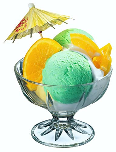 Arcoroc Lot de 6 Coupes à Glace Glace Seychelle, 200 ML, Transparent