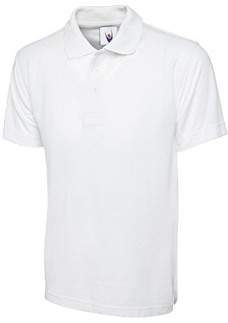Uneek UC105 - White - 4XL - 200 GSM - Active Polo Shirt XXXXL Large