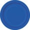 Unique Party- Assiettes en Carton Écologiques-18 cm-Couleur Bleu Roi-Paquet de 8, 31464EU, Royal Blue