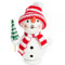 Sikora RM-D Dicke Räuchermännchen aus Holz, Farbe/Modell:D03 weiß - Schneemann mit Tanne, Größe:Höhe ca. 12.5 cm