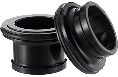 Notubes Endkappen für 20mm Steckachse für ZTR/3.30 HD Disc Hub, Type II vorne, ZH0025 Laufräder, schwarz