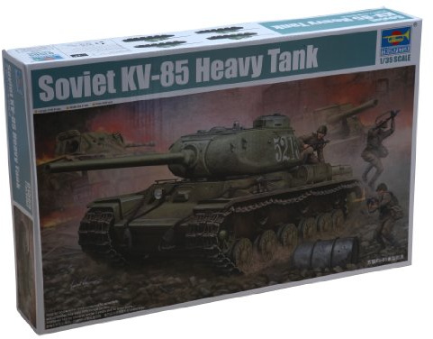 Trumpeter 01569 Modellbausatz Soviet KV-85 Heavy Tank