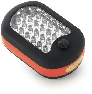 SOS 35105 de 27 LED Linterna con Soporte magnético y Gancho