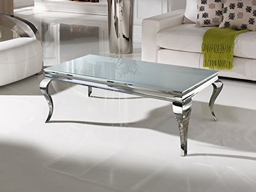Mesas de Centro de Acero y Cristal : Colección BARROQUE