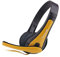 CANYON CNS-CHSC1BY Binaural Wired On-Ear Stereo Headset for Computers and Games - 2 m Cable - Black and Yellow