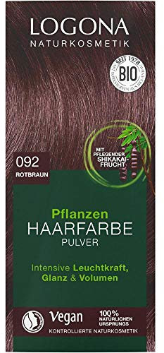 LOGONA Naturkosmetik rotbraun 100g