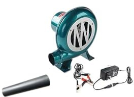 Dual power Variable speed Mini Forge blower fan, BBQ Smoker Chimney Starter