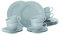 SELTMANN WEIDEN Kaffeeservice 18-teilig BTR - Beat - Form: Rund mit Rillenrelief - moderner Stil - Arktisblau - Color Glaze