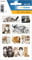HERMA 15456 Tiere Sticker, Katzenkinder (24 Aufkleber, Papier, matt) selbstklebend, permanent haftende Motiv Etiketten für Mädchen und Jungen, bunt