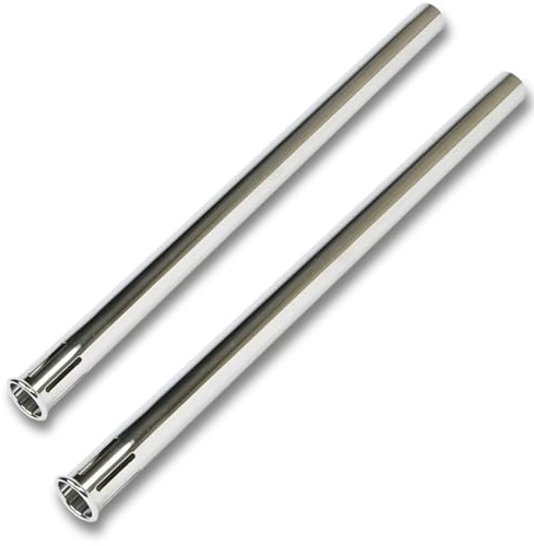 ALL PARTS ETC. 1 1/4 or 1.25 Metal Vacuum Extension Wand – Compatible with Central Vacuums, Shop Vac, Craftsman, Hoover, Eureka, Bissell, and More for Commercial/Industrial 2 Piece Wand Set