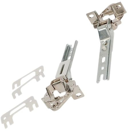 2 Scharniere (55788-16647) für Kühlschrank, Gefrierschrank 93X1336 Brandt