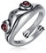 Lucha Frosch Tier Ring, Silberringe Hypoallergene Silber Frosch Ringe Frauen Vintage Nette Tier Finger Finger Ring Schmuck Geschenke