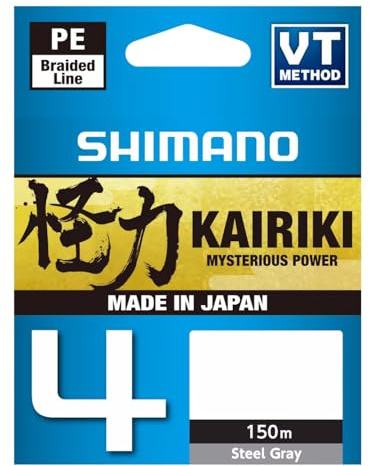 SHIMANO Kairiki 4 150M Steel Gray 0,130mm/7,4Kg