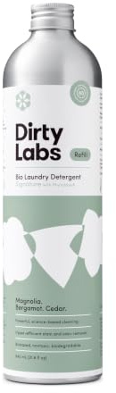 Dirty Labs | Signature Scent Bio-Liquid Laundry Detergent 80 Loads (21.6 fl oz) Hyper-Concentrated High Efficiency & Standard Machine Washing Nontoxic, Biodegradable Stain Odor Removal