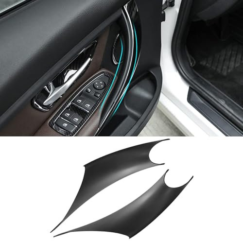 TTCR-II 2PCS Türgriff Innen Kompatibel mit Türgriffe BMW 3er 4er F30/F31/F34/F80 320i,328i,330i,335i & F32/F33/F36 428i,435i,Türgriffabdeckungen für die Fahrerseite und die Beifahrertür (Schwarz)