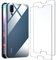 NEW'C Hülle für Huawei P20 - Ultra Transparent Silikon Weiches TPU Gel und 2 × Panzer Schutz Glas für Huawei P20 - Anti Scratch