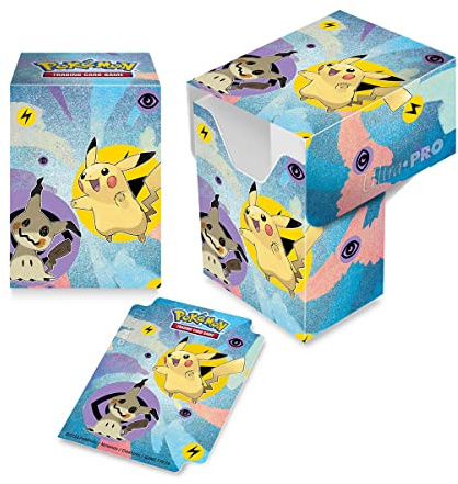 UP - Pikachu & Mimikyu Full View Deck Box for Pokémon