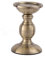 Kandelaber aus Metall/Robuste Gusseisen-Kerzenhalter, Vintage, moderne, dekorative Mittelstück-Kerzenhalter, Set amerikanische Wohnzimmer-Einrichtungsgegenstände ( Size : Gold-11*16cm (4*6in) )