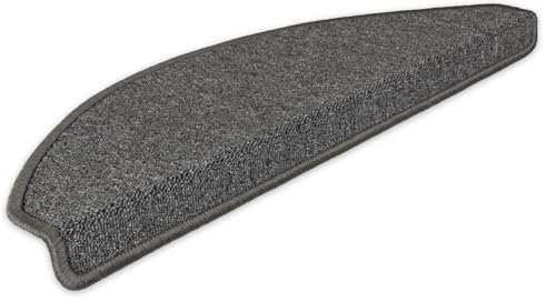 Kettelservice-Metzker Stufenmatten Ariston im Sonderformat 64/20cm Halbrund Grau 15 Stück