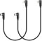 Anker USB C to Lightning Cable - 0.3M 2Pack, Nylon Braided, 90 Degree, Fast Charging, Supports PD, for iPhone 14/13/12/11