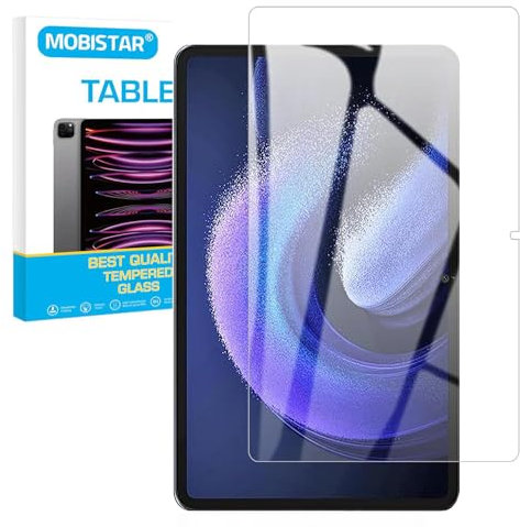 MOBISTAR 1 protector de pantalla para Xiaomi Mi Pad 6/Mi Pad 6 Pro (11 pulgadas, modelo 2023), película de vidrio templado 9H, antiarañazos, alta transparencia, sin burbujas
