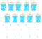 10Pcs 3.5 L automatic watering system,plant watering bags for plants,plant drip irrigation device for indoor and outdoor