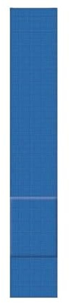 Detektierbares Pflaster, Fingerpflaster, Wundpflaster, Erste Hilfe Pflaster, HACCP- und IFS-Konform, 120x20mm, 100 Stück