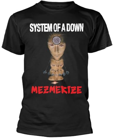 Plastic Head System of A Down Mezmerize T Shirt