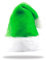 BAIYSFFG Weihnachtsmütze, Weihnachtsmütze, roter Samt, bequem, extra dick, klassischer Pelz, für Kinder und Erwachsene, Weihnachten, Neujahr, Partyzubehör (Grün – Erwachsene)