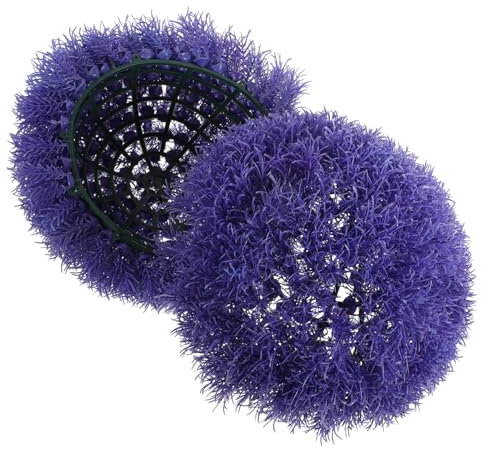 Cabilock Adornos De Plantas Falsas Bola De Césped Artificial Decoración para Sala