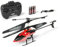 Carson 500507199 Starter Tyrann 230 IR 2CH 100% RTF Rouge - Hélicoptère, hélicoptère, pour débutants, RC Heli, Jouet télécommandé