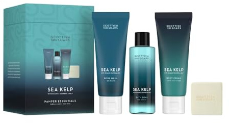 Sea Kelp Pamper Essentials (2x75ml Tubes, 1x100ml Bottle,1x40g Soap, Drum) Set