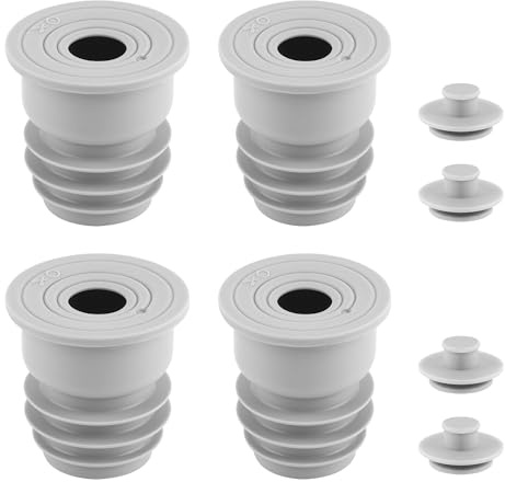 4 Stück Waschmaschinen Rohrdichtung,Abflussrohrdichtung Schlauch Washing | Machine Drain Hose Seal für Waschmaschine Küch Bad(35-40mm,45-55mm)