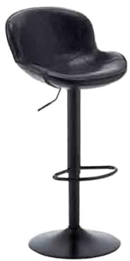 JUNCHENG1008 barhocker Rezeption Kassierer Drehbarer Barstuhl Licht Luxus Lift Barstuhl Home Island Hochhocker Bar Hochstuhl barhocker mit lehne(Schwarz)