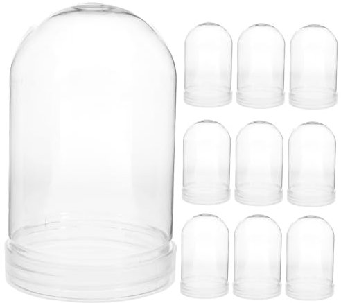 CANIGHT 10 Stück Weihnachts Zum Selbermachen, Schneekugeln, Weihnachts, Weihnachts Schneekugeln, Basteln, Kugelform