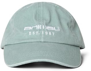 Animal Louis Organic Cap, Organic Fabric, Embroidered Logo, Curved Brim, Boys& Girls - Best for Outdoors & Trekking