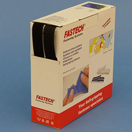 FASTECH B20-SKL999910 10 m BOX H/L SBS 20 MM HM BLACK