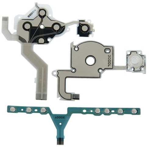 OSTENT Direction Cross Button Left Key Volume Right Keypad Flex Cable Compatible for Sony PSP 3000